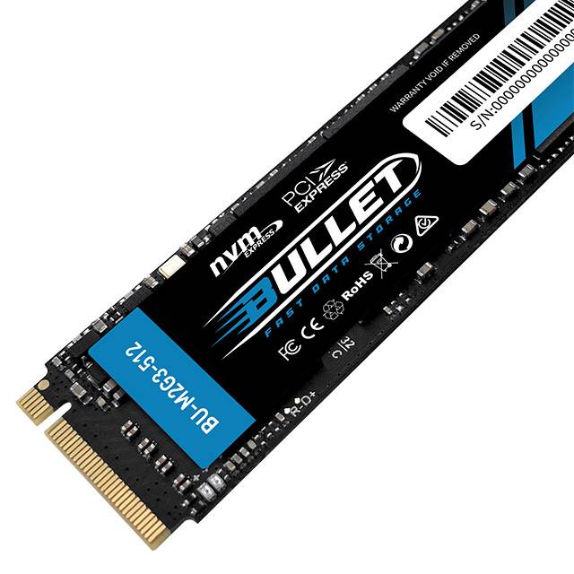 Bullet 512GB M.2 NVMe SSD (2280) Bullet 512GB M.2 NVMe SSD (2280)